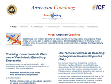 Tablet Screenshot of americancoaching.org